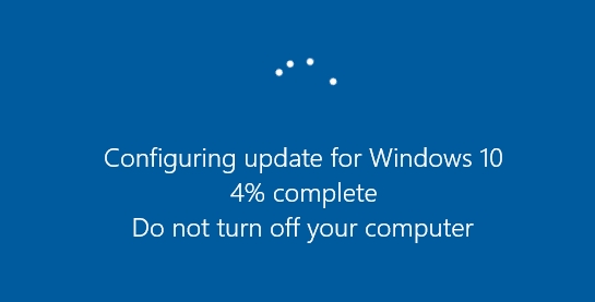 Windows realizando molestas actualizaciones
